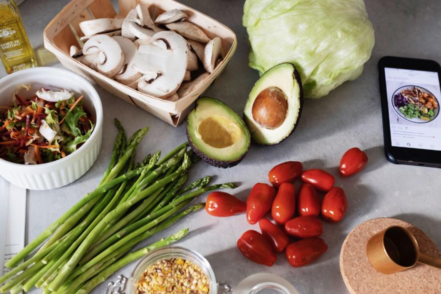 FLATLAY OF FOOD